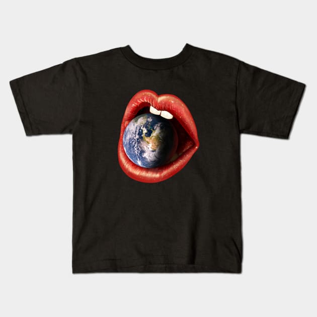 Sweet Treat - Earth Kids T-Shirt by nicebleed